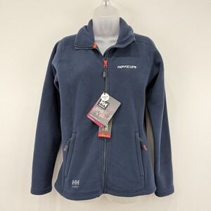 Helly Hansen Jacket Womens M Navy NWT‎ Luna Fleece Full Zip Workwear